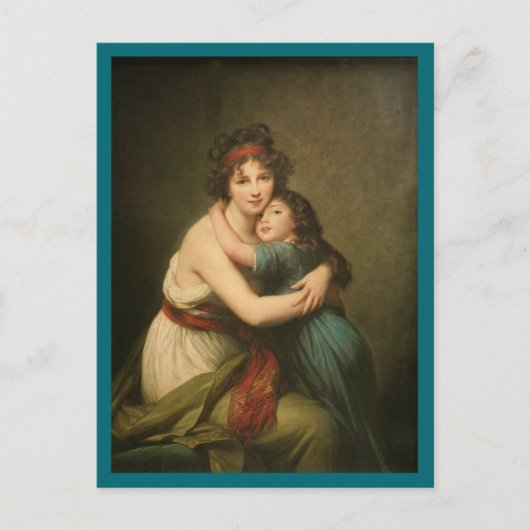エリザベスとその娘 ポストカード (正面)