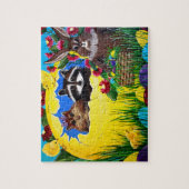 「エリザベスのイースターの世界 ジグソーパズル (縦)