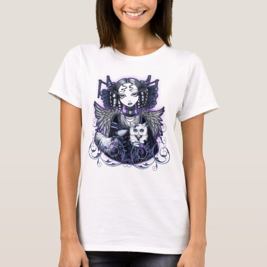 エリザベスのゴシック様式ペルシャの天使の上 Tシャツ (正面)