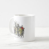 エリザベスのパフォーマンス – Jane Austenプライド&偏見 コーヒーマグカップ (正面左)