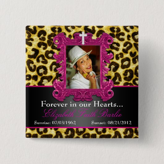 エリザベスの信頼のBarlieボタン 缶バッジ (正面)