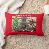 エリザベスの別荘 ランバークッション (ブランケット)