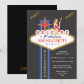 エリザベスの独身最後の夜パーティー招待状 招待状 (正面/裏面)