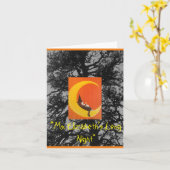 「エリザベスの長い夜」ノートカード カード (黄色い花)