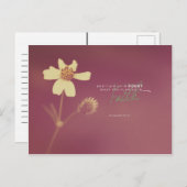 エリザベスエリオット – 信仰に植樹 ポストカード (正面/裏面)