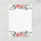 エリザベスエレガントピ結婚ンクのウェブサイトRSVP エンクロージャーカード (裏面)