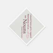 エリザベスカディスタントン引用文 スタンダードカクテルナプキン (角)