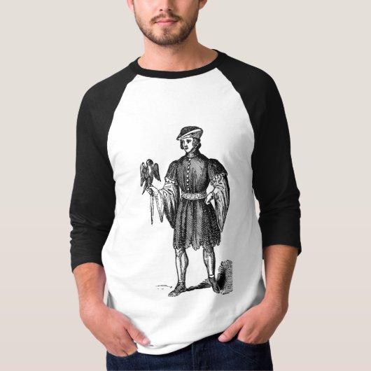 エリザベスコスチュームメンズTシャツ Tシャツ (正面)