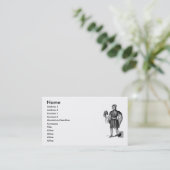 エリザベスコスチューム名刺 名刺 (スタンド正面)