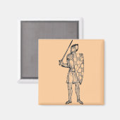 エリザベスコスチューム磁石 マグネット (正面/裏面)