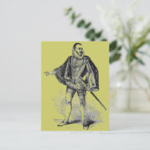 エリザベスコスチューム葉書 ポストカード (スタンド正面)