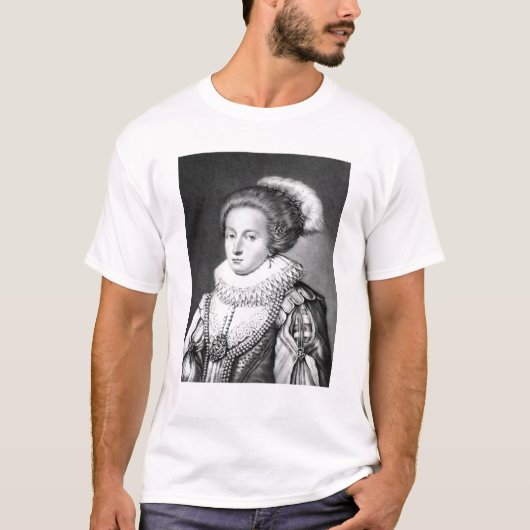 エリザベススチュワート、ボヘミアの女王 Tシャツ (正面)