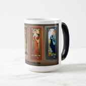 エリザベスソンスレルアールヌーボーメイドバードシリーズ モーフィングマグカップ (正面右)