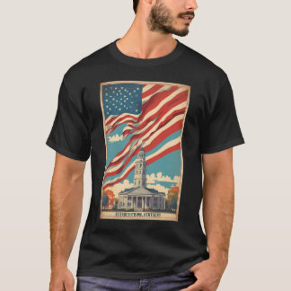 エリザベスタウンケンタッキーUsaヴィンテージ旅行観光 Tシャツ