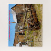 エリザベスタウンニューメキシコ。クリスマスグリーティング ジグソーパズル (縦)