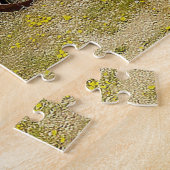 エリザベスタウンニューメキシコ。クリスマスグリーティング ジグソーパズル (側面)