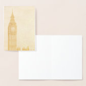 エリザベスタワーカード 箔カード (ディスプレー)