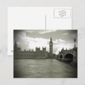 エリザベスタワー – ビッグベンポストカード ポストカード (正面/裏面)