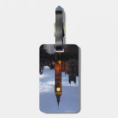 エリザベスタワー-ビッグベン-荷物のラベル ラゲッジタグ (裏面縦)