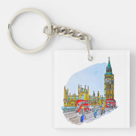 エリザベスタワー、別名ビッグベン キーホルダー