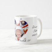 エリザベスダイアモンドジュビリー英国国旗 コーヒーマグカップ (正面右)