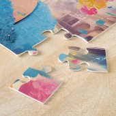 エリザベステイラーパズル ジグソーパズル (側面)