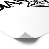 エリザベステイラー引用文ズウィメンズパワー ポスター (角)