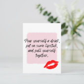 エリザベステイラー引用文 ポストカード (スタンド正面)