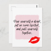 エリザベステイラー引用文 ポストカード (正面/裏面)