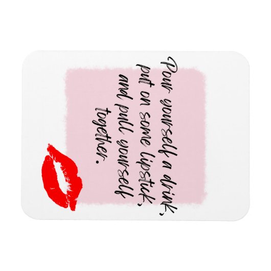 エリザベステイラー引用文 マグネット (横)