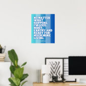 エリザベステイラー感動的引用文 ポスター (ホームオフィス)