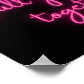 エリザベステイラー感動的引用文 ポスター (角)