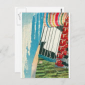 エリザベスハワード抽象芸術「Ebb & Flow」ポストカード ポストカード (正面/裏面)