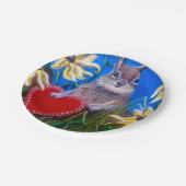 エリザベスハートとのプレート収集 ペーパープレート (アングル)