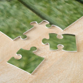 エリザベスパークガーデンズハートフォードCTオレンジチューリップ ジグソーパズル (側面)