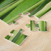 エリザベスパークガーデンズ開花パープルアイリス ジグソーパズル (側面)