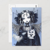 エリザベスビクトリアンゴシック猫天使 ポストカード (正面/裏面)