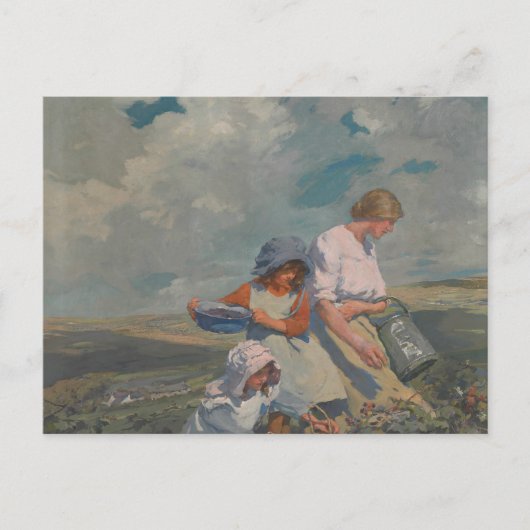 エリザベスフォーブスブラックベリーギャザリング ポストカード (正面)