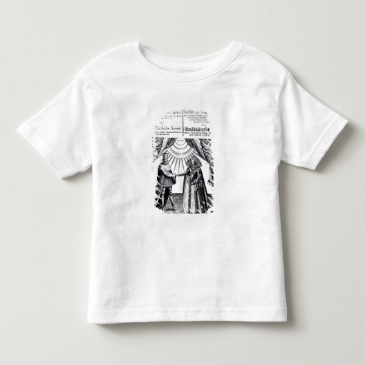 エリザベスプリンセス結婚 トドラーTシャツ (正面)