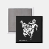 エリザベスベネット蹴ラス マグネット (正面/裏面)