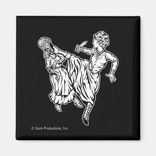 エリザベスベネット蹴ラス マグネット (正面)