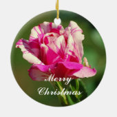 エリザベスペパーミントクリスマスバラオーナメント セラミックオーナメント (裏面)