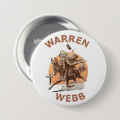 エリザベスワーレンおよび2016年にジムWebb 缶バッジ (正面&裏面)
