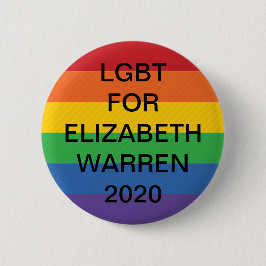 エリザベスワーレンの大統領2020ボタンのためのLGBT 缶バッジ