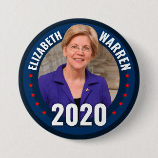 エリザベスワーレン2020ボタン 缶バッジ
