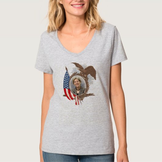 エリザベスワーレン Tシャツ (正面)