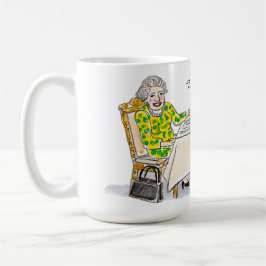 エリザベス二世女王陛下 コーヒーマグカップ