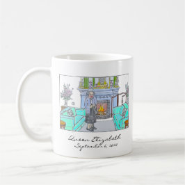 エリザベス二世女王陛下 コーヒーマグカップ