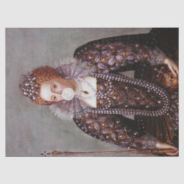 エリザベス吹女王のホワイトバブルガム 薄葉紙