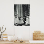 エリザベス女王とその付き添い人 ポスター (キッチン)